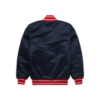 Official MLB Cleveland Guardians satin baseball jacket, JacketnJoint