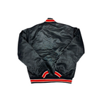 Miami Heat heritage satin jacket official NBA fanwear backwear, JacketnJoint
