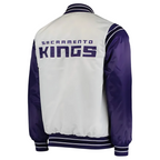 Sacramento Kings official NBA satin jacket with team logo, JacketnJoint