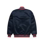 Official MLB Cardinals satin jacket back view, JacketnJoint