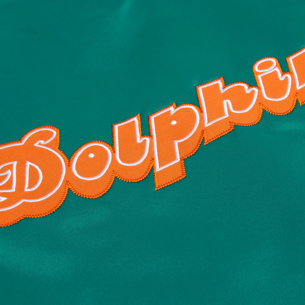 Premium satin Miami Dolphins team jacket for fans, JacketnJoint