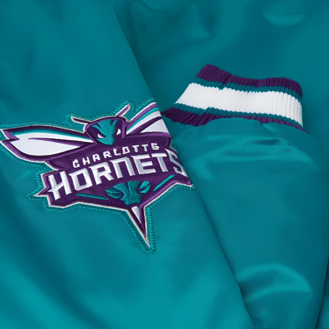 Official Hornets satin varsity heritage jacket, JacketnJoint