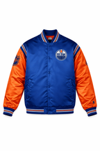 Edmonton Oilers NHL Satin Jacket