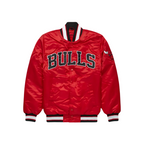 Chicago Bulls retro varsity satin jacket official NBA gear, JacketnJoint