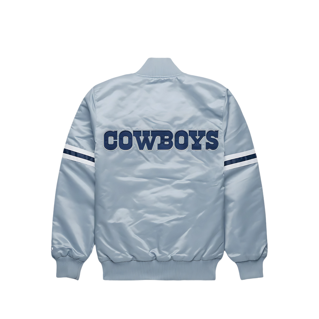 Official Cowboys Elite Edition NFL Fan Jacket back view, JacketnJoint