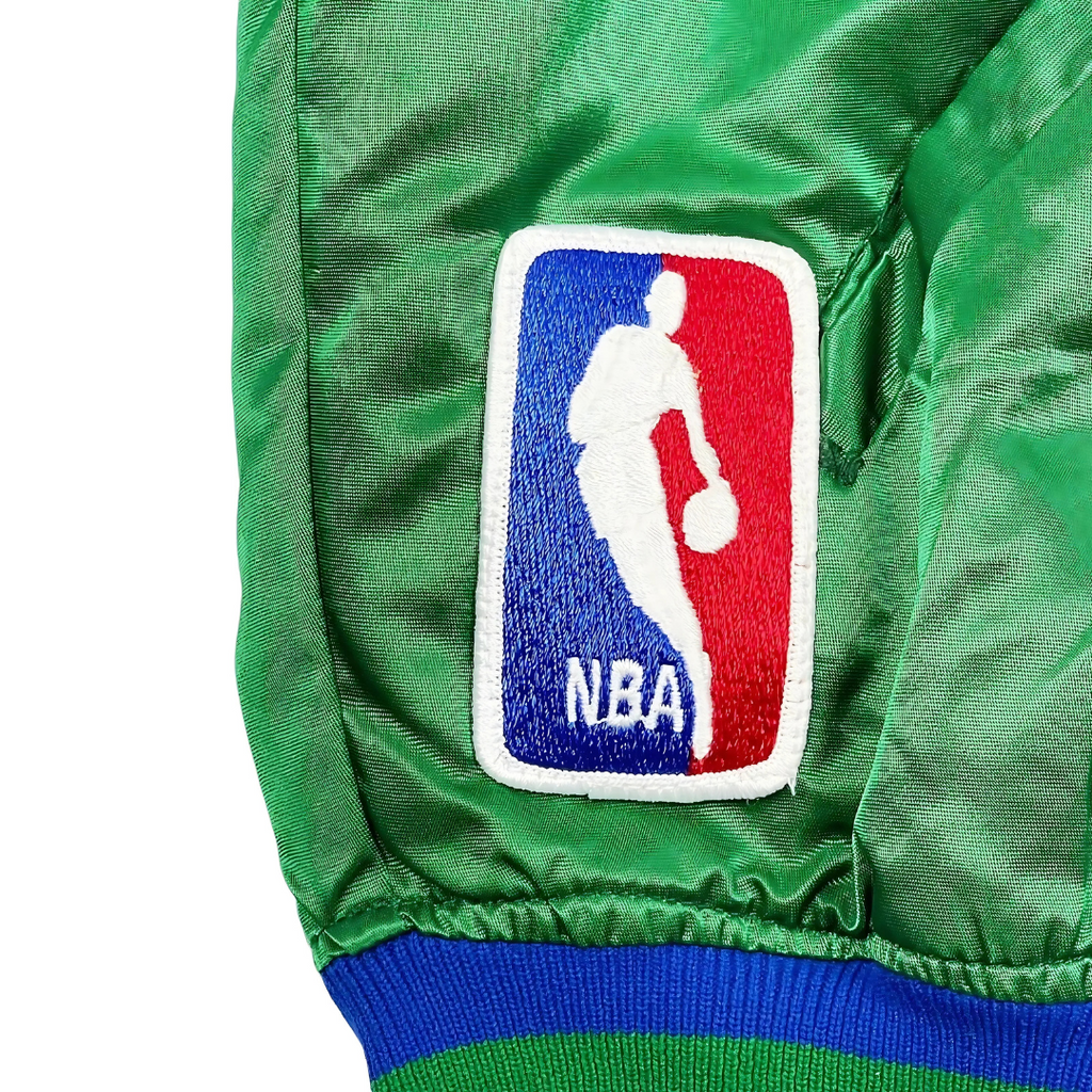 Dallas Mavericks official NBA satin bomber outerwear, JacketnJoint