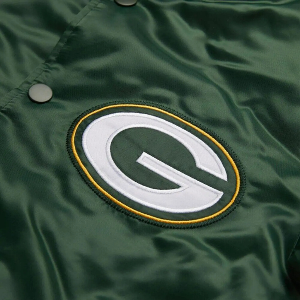 Heritage green and yellow Packers varsity style jacket, JacketnJoint