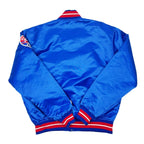 Montreal Expos Bomber Blue Satin Jacket