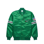 Philadelphia Eagles green satin jacket official NFL gear