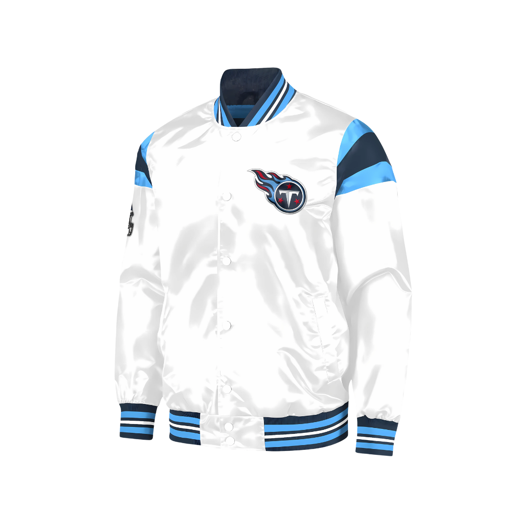 Tennessee Titans Legacy NFL Satin Jacket, JacketnJoint