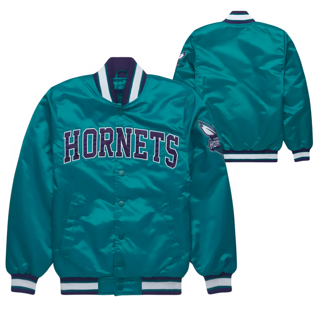Charlotte Hornets basketball heritage outerwear for fans, Jacketnjoint