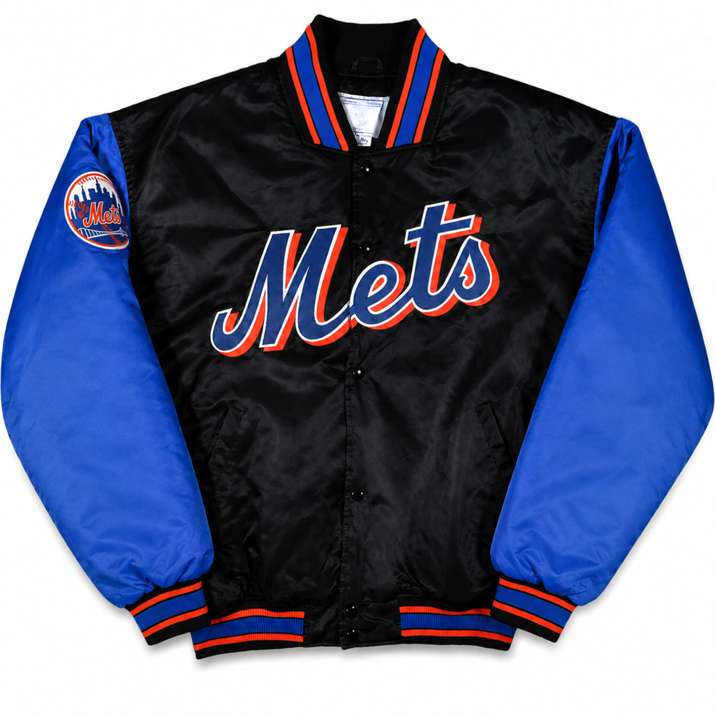 NY Mets Old Satin Varsity Jacket